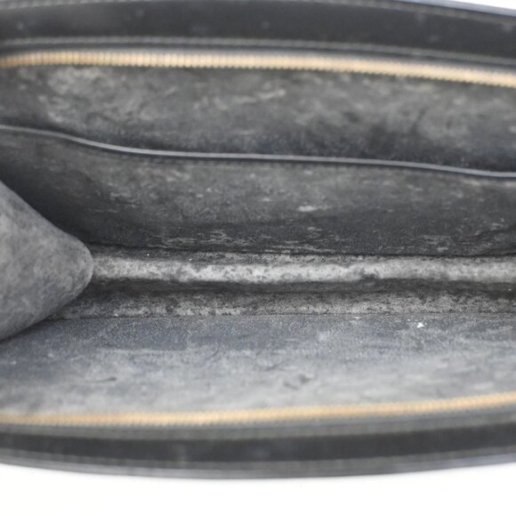 LOUIS VUITTON LV Trousse Crete Clutch Hand Bag Epi Leather Black M48402 02KB102 - Picture 12 of 16